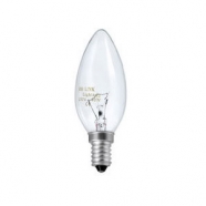 light bulbs 25w e-14 clear 