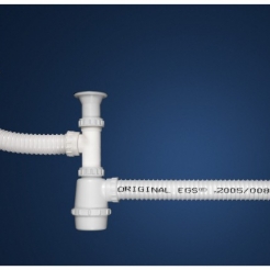 drain sink 2/1 with overflow and grease collector