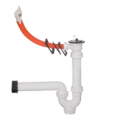 sifon za sudoperu 1/1 sa prelivom