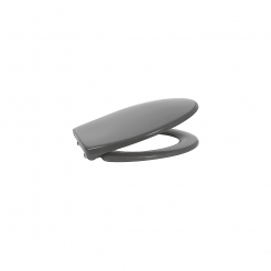 wc daska duroplast - soft close - grafitna